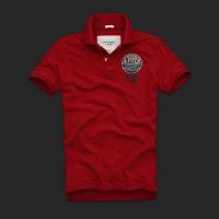 heren abercrombie and fitch korte polo t-shirt rood 18 Winkel Den Haag kjsrc190